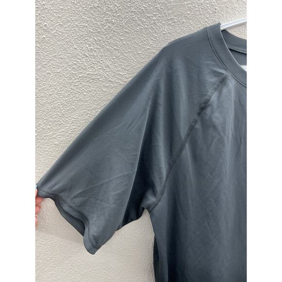 Mens Okanu Surf Gray Short Sleeve Shirt Size XL - Picture 3 of 8